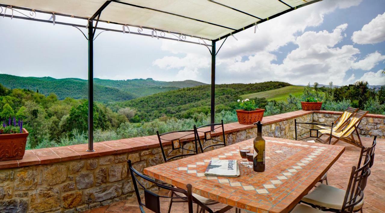 Campo Al Sole Villa Gaiole in Chianti Exterior foto
